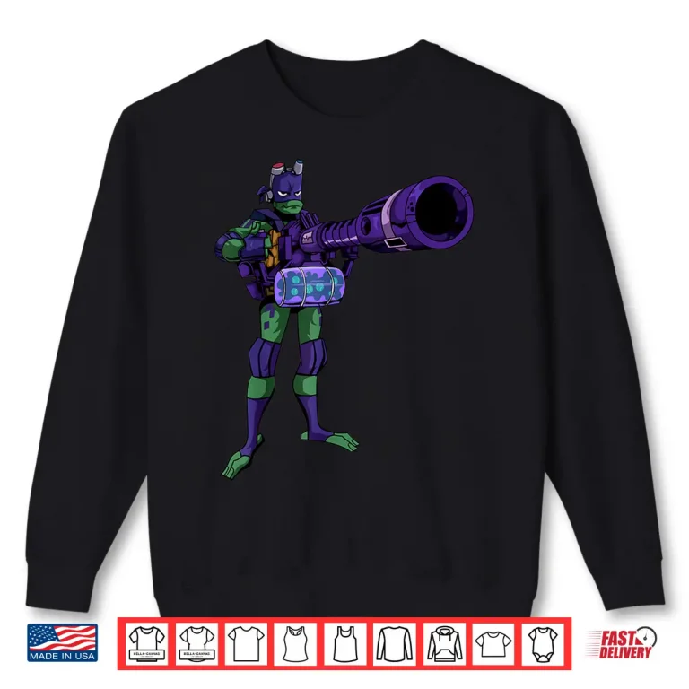 Sweatshirt Mademark x Teenage Mutant Ninja Turtles Donatello Tennis Cannon Ball Shirt
