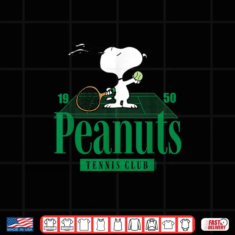 Design Peanuts Peanuts Tennis Club Shirt