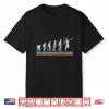 Retro Tennis Player Evolution Racket Game Sports Lover Shirt