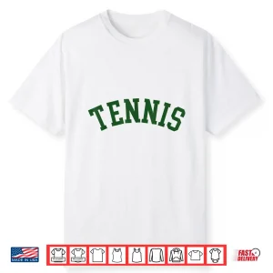 Tennis Club Vintage Athletic Sports Shirt