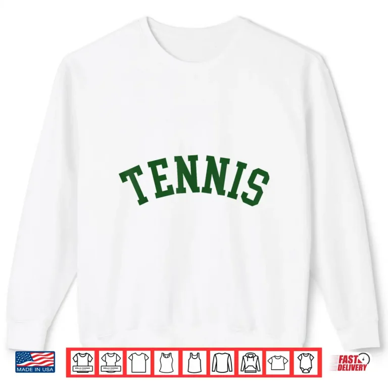 Sweatshirt Tennis Club Vintage Athletic Sports Shirt