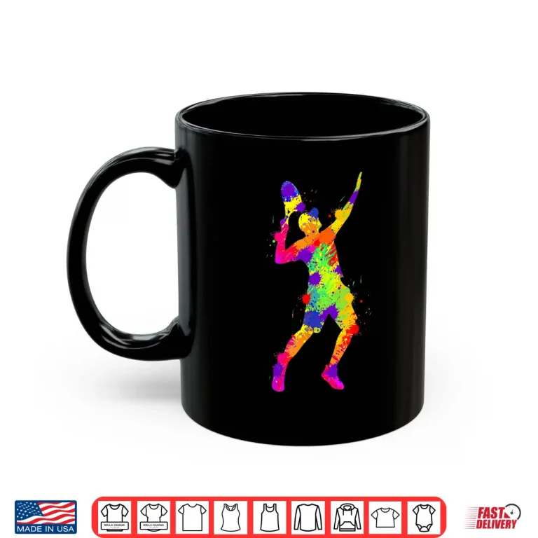 Mug Tennis Player Kids Youth Men Boys Shirt