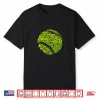 Tennis Terms Tennis Player Playing Tennis Ball Shirt