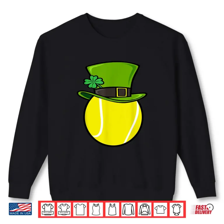 Sweatshirt Tennis st patrick day shirt for Boys Shirt