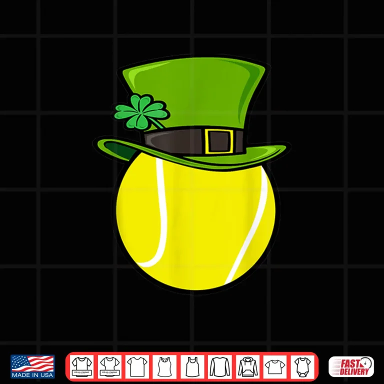 Design Tennis st patrick day shirt for Boys Shirt