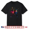 Colorful Player Tennis Minimalist Modern Graphic Apparel Shirt