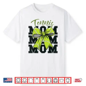 Coquette Bow Parent Sibling Tennis Youth Toddler Aesthetic Shirt