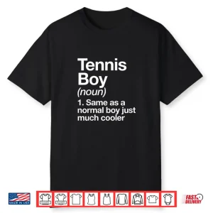 Definition Professional Tennis Sports Humor Funny Statement Shirt