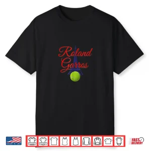 French Fans Professional Gear Tennis Roland Garros Graphic Shirt