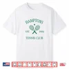 Hamptons Athletics Club Tennis Racquet Prep Vintage Ny Shirt