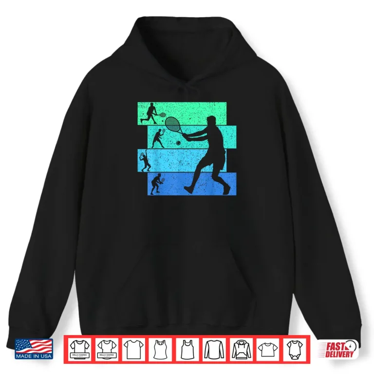 Hoodie Professional Athletic Tennis Youth Modern Graphic Apparel Shirt