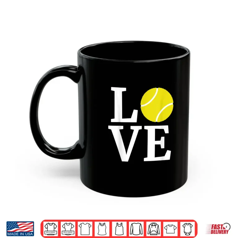 Mug Professional Minimalist Tennis Lover Modern Graphic Apparel Shirt