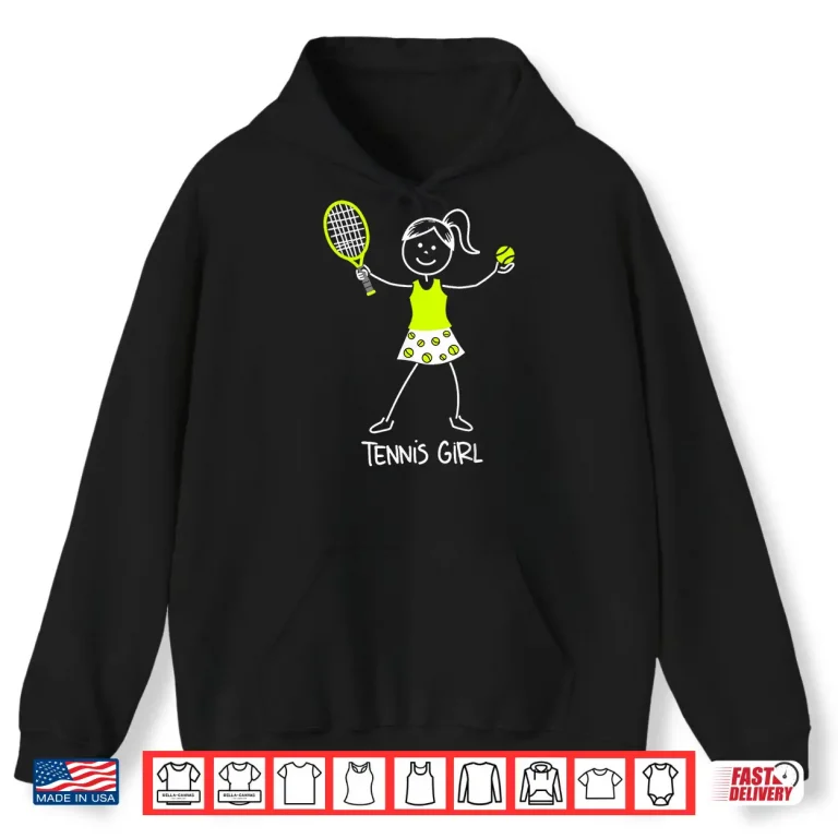 Hoodie Professional Player Tennis Youth Aesthetic Humor Funny Shirt