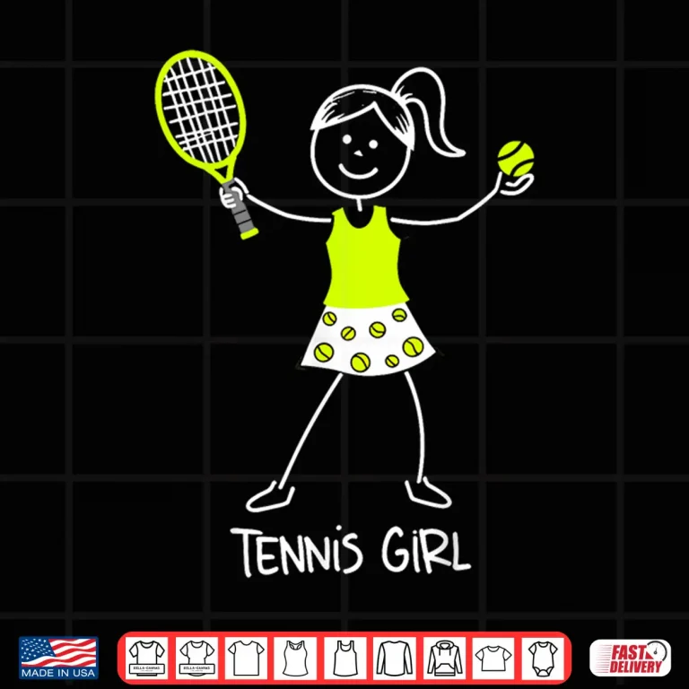 Design Professional Player Tennis Youth Aesthetic Humor Funny Shirt
