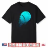 Sports Vintage Tennis Player Professional Graphic Design Shirt