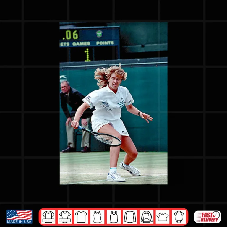 Design Steffi Graf Vs Martina Navratilova Nineteen Eighty Eight Tennis Shirt