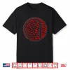 Valentine Hearts Matching Team Tennis Player Shape Graphic Shirt