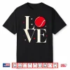 Valentines Day Red Heart Tennis Cute Professional Graphic Shirt