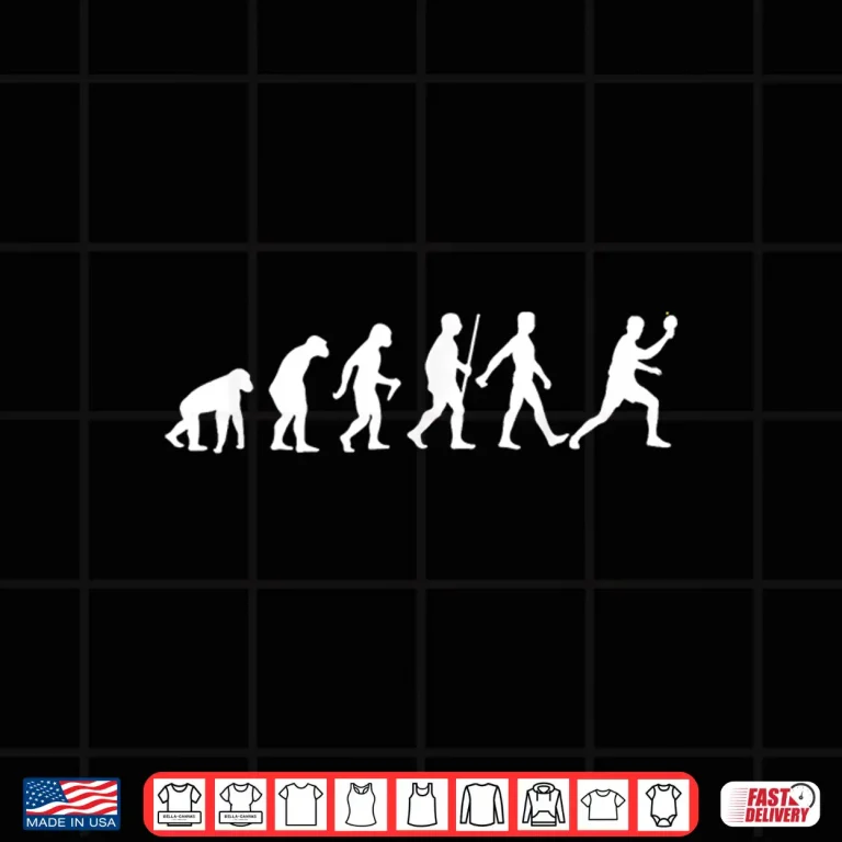 Design Evolution Professional Gift Ping Pong Table Tennis Player Humor Shirt