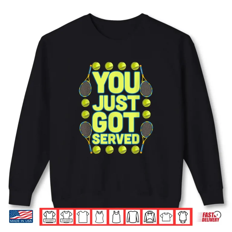 Sweatshirt Meme Design For The Court Tennis Professional Humor Shirt