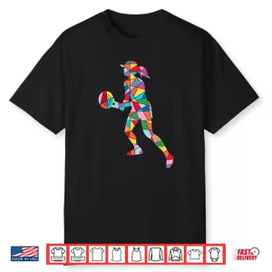 Paddleball Professional Padel Tennis Athletic Graphic Apparel Shirt