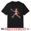Professional Aesthetic Tennis Player Modern Graphic Apparel Shirt