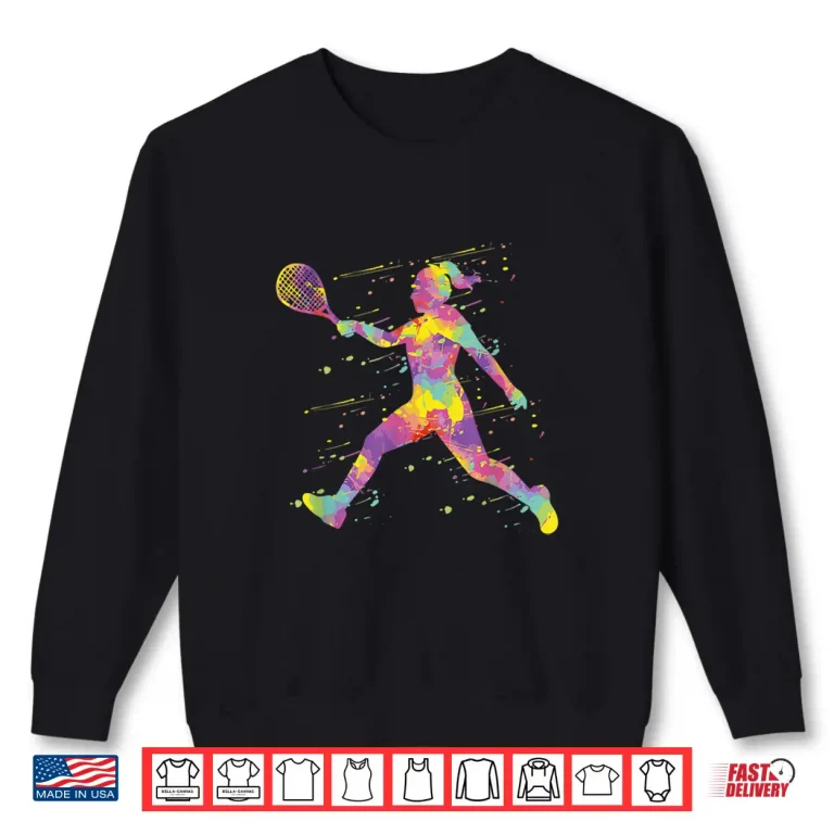 Sweatshirt Professional Aesthetic Tennis Player Modern Graphic Apparel Shirt
