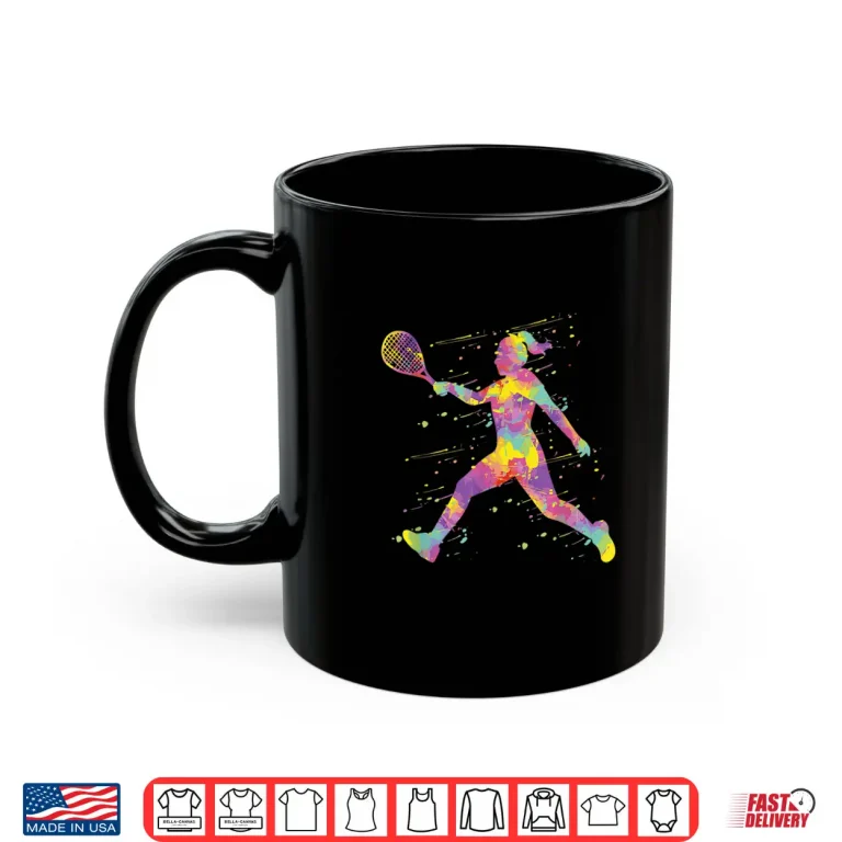 Mug Professional Aesthetic Tennis Player Modern Graphic Apparel Shirt