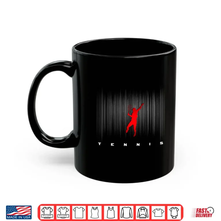Mug Professional Athletic Tennis Modern Minimalist Graphic Apparel Shirt