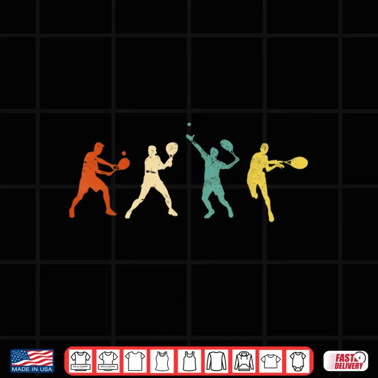 Design Professional Athletic Tennis Player Balls Graphic Apparel Shirt