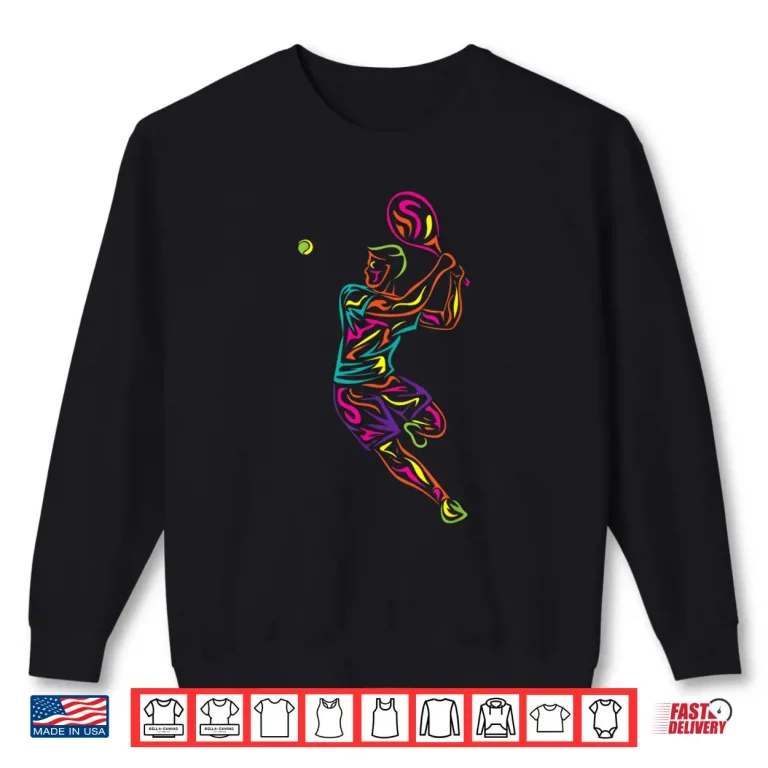 Sweatshirt Professional Graphic Tennis Fans Outfit Aesthetic Apparel Shirt