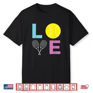 Professional Minimalist Tennis Player Gift Graphic Apparel Shirt