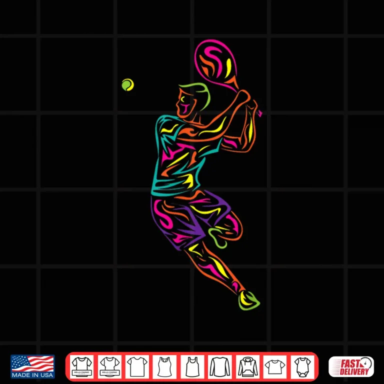 Design Professional Graphic Tennis Fans Outfit Aesthetic Apparel Shirt