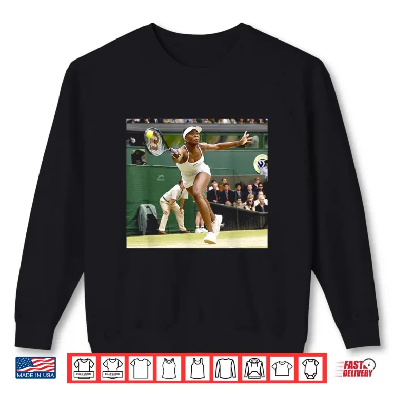 Sweatshirt Venus Williams Vs Serena Two Thousand Two Wimbledon Tennis Shirt
