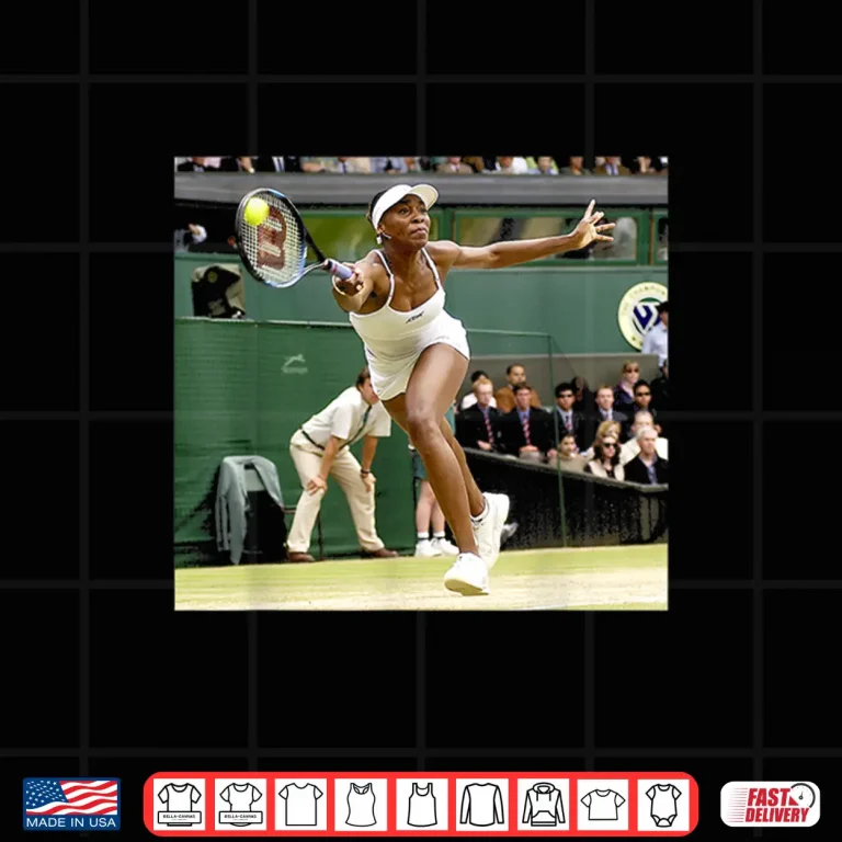 Design Venus Williams Vs Serena Two Thousand Two Wimbledon Tennis Shirt