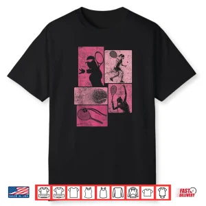 Cool Design Tennis Player Sports Professional Graphic Shirt