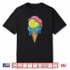 Drip Ice Cream Cone Sprinkles Tennis Drippy Youth Shirt