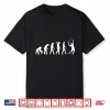 Evolution Design Tennis Player Professional Retro Style Graphic Shirt