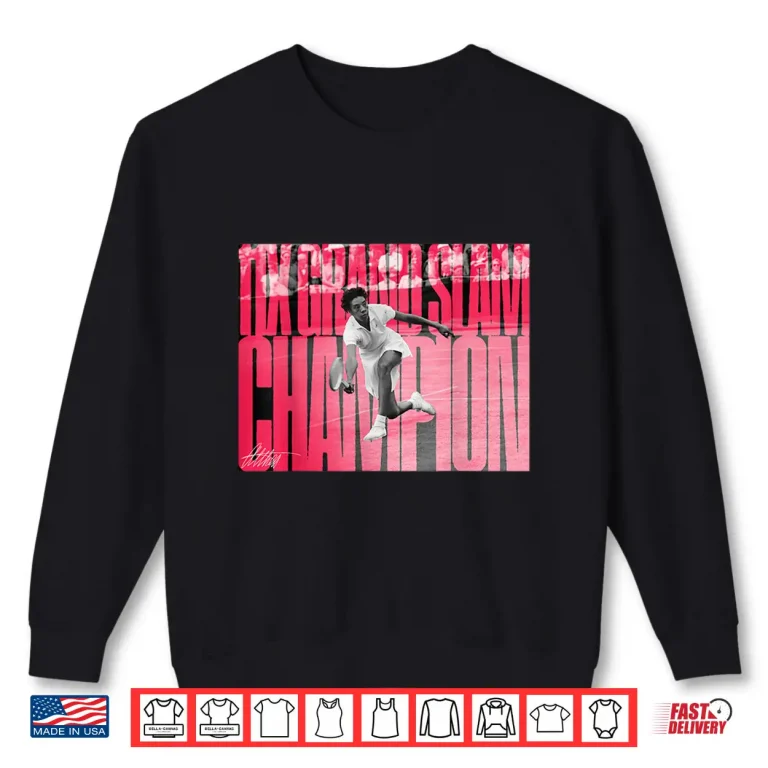 Sweatshirt Grand Slam Champ Legend AG013 Althea Gibson Merch Tennis Professional Shirt