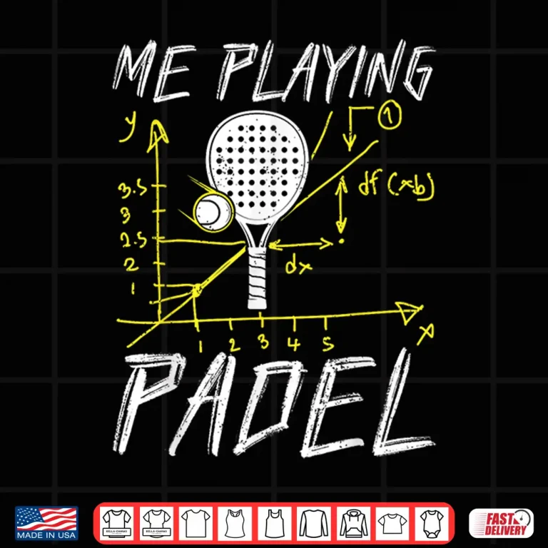 Design Me Playing Padel Padel Tennis Professional Humor Funny Shirt