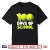 One Hundred Days Of School Tennis Professional Graphic Shirt