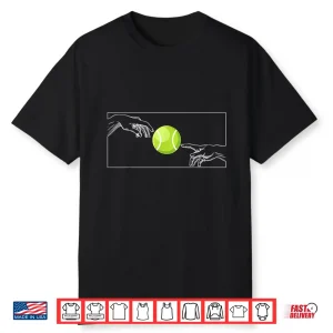 Professional Aesthetic Tennis Player Modern Minimalist Shirt