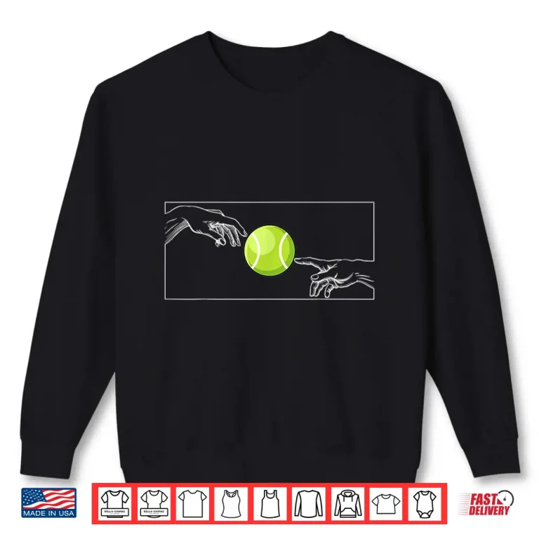 Sweatshirt Professional Aesthetic Tennis Player Modern Minimalist Shirt
