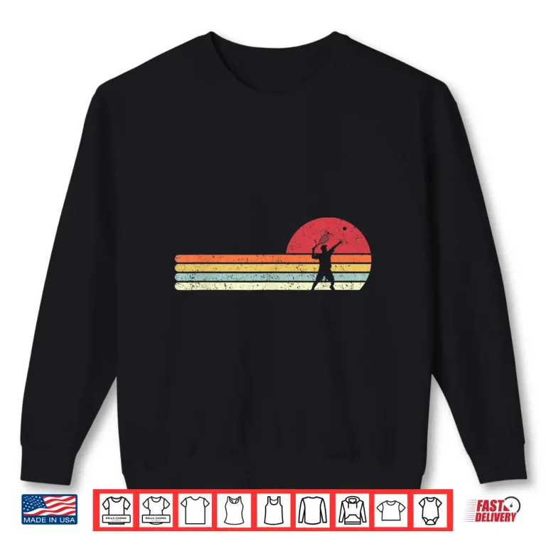 Sweatshirt Professional Aesthetic Tennis Retro Style Graphic Apparel Shirt