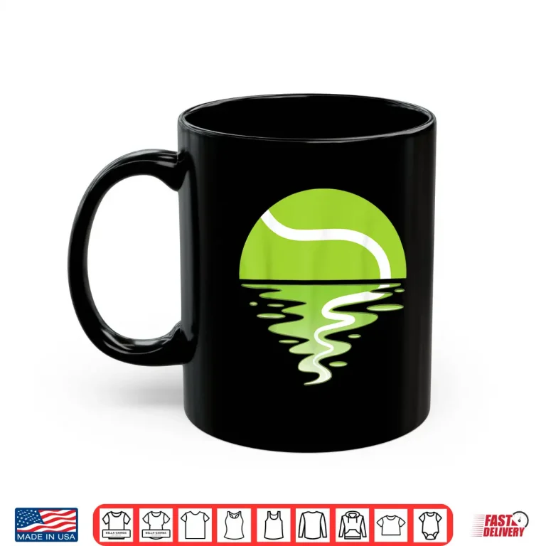 Mug Ball Sunset Tennis Player Professional Aesthetic Graphic Shirt