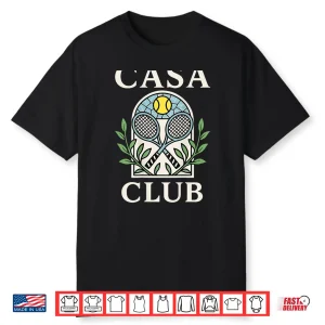 Casa Club Casablanca Morocco Tennis Gift Regional Aesthetic Shirt