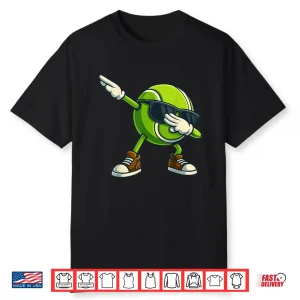 Game Day Dabbing Tennis Cool Athletic Graphic Humor Shirt