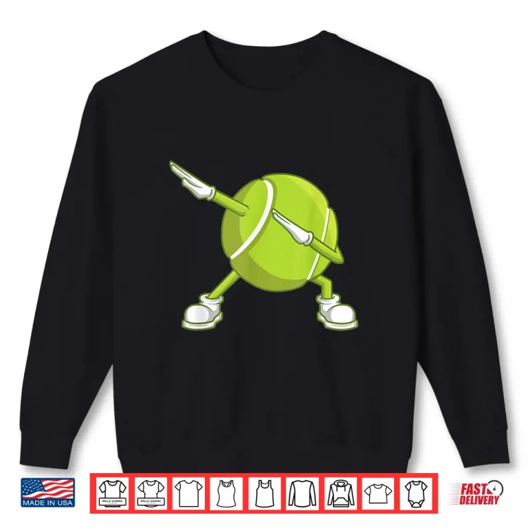 Sweatshirt Dabbing Ball Tennis Dab Dance Racket Game Outfit Shirt
