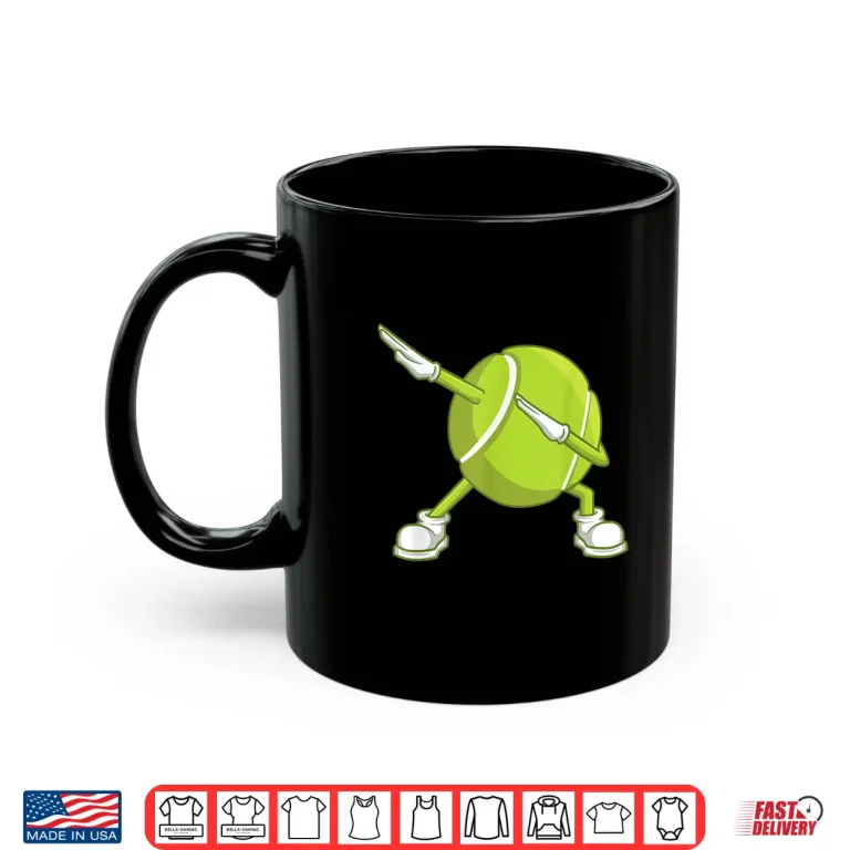 Mug Dabbing Ball Tennis Dab Dance Racket Game Outfit Shirt