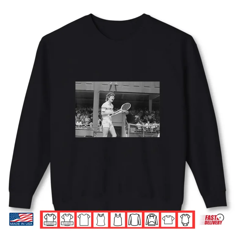 Sweatshirt John McEnroe Argues With Umpire Tennis Wimbledon Nineteen Eighty One Shirt